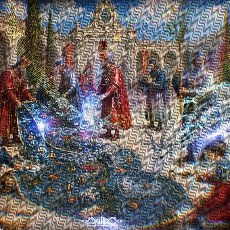 Cartographers of the Living Tide detail 5